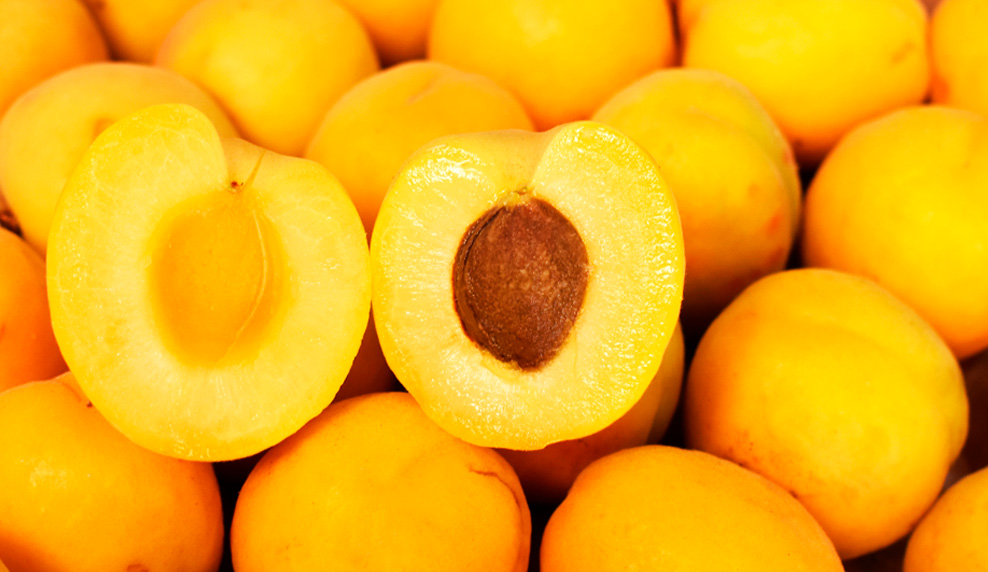 Buen momento de la temporada para el damasco Mercado Central